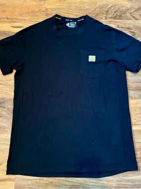 Carhartt Force Relaxed Fit Midweight Pocket T Shirt Size M Medium Black